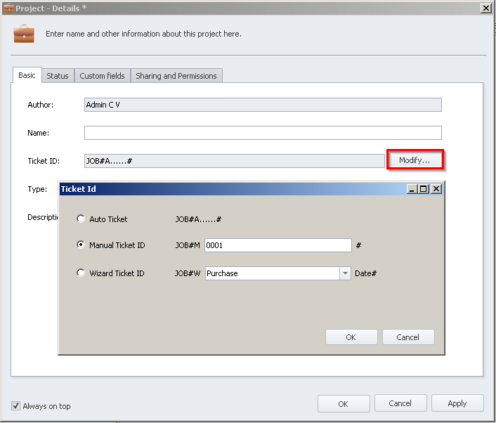 infoflo_project_add_ticket_id