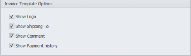 Setting up invoice 22