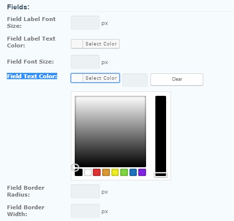 Editable Field Color How to format a form | InfoFlo Solutions