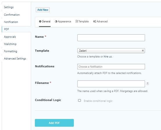 How to setup the PDF template | InfoFlo Solutions